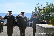 Pietna spomienka a kladenie vencov pri príležitosti osláv 81. výročia Slovenského národného povstania