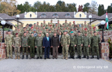 Hlavn poddstojnk ozbrojench sl Slovenskej republiky na medzinrodnom tdni v rmci kurzu tbnych nadrotmajstrov obrannch sl Maarska