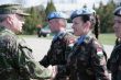 Slávnostný nástup príslušníkov misie UNFICYP